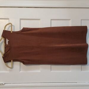 cupcakes & cashmere Brown Mini Dress